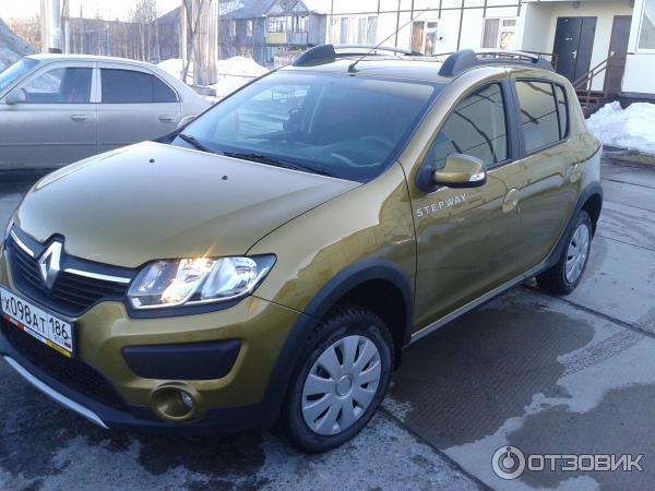 Автомобиль Renault Sandero Stapway 2015 фото