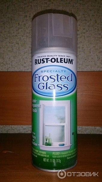 Краска с эффектом инея Specialty Frosted Glass фото