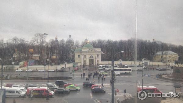 Вид из окна в номере Гостиница Москва в Санкт-Петербурге