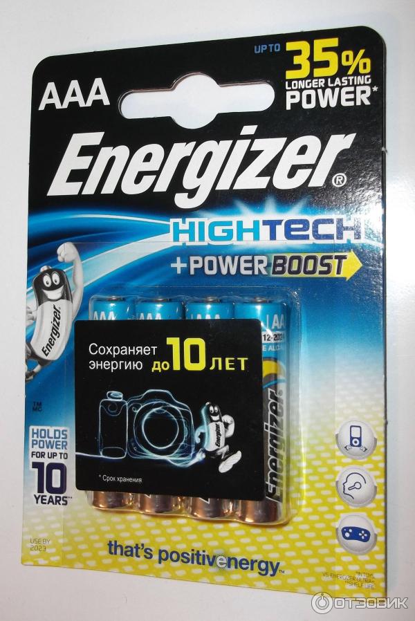 Батарейки Energizer High Tech AAA