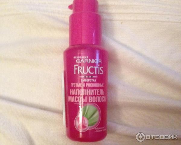 Сыворотка для волос Garnier Fructis Наполнитель массы волоса фото