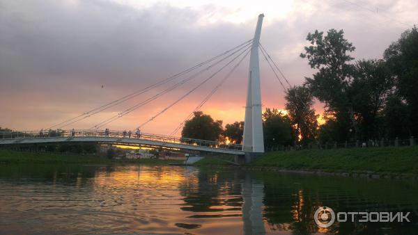 Мост в сквере Стрелка