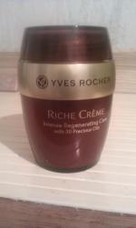 Крем для лица Yves Rocher Riche Creme Глубокого Действия с 30 Ценными Маслами Восстанавливающий фото