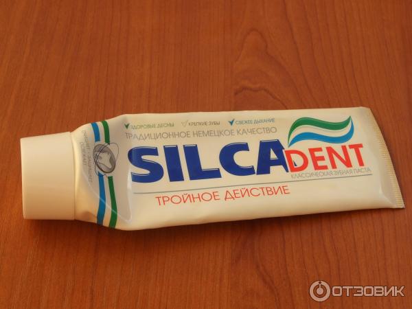 Зубная паста Silca Dent Тройное действие фото