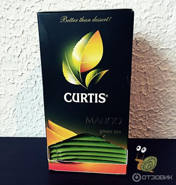 Зеленый чай Curtis Mango Green Tea фото