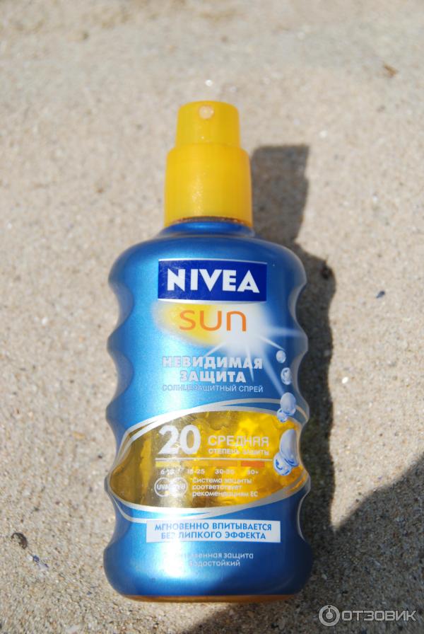 Солнцезащитный спрей Nivea Sun