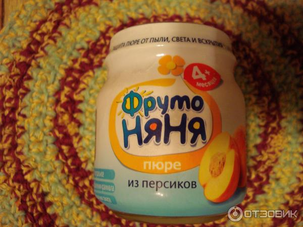 Детское пюре ФрутоНяня фото