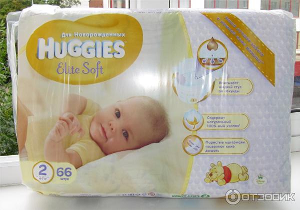 Подгузники Huggies Elite Soft