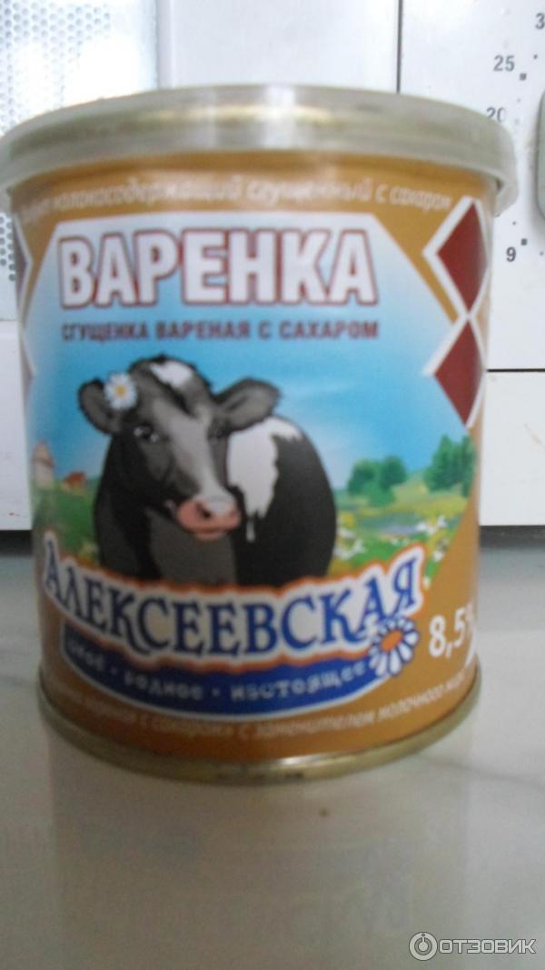 Сгущенка Алексеевская Варенка фото