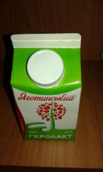 Продукт кисломолочный питьевой Яготинський "Геролакт" 3,2% фото