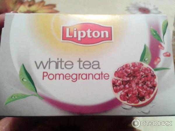 Чай Lipton Pomegranate White Tea фото