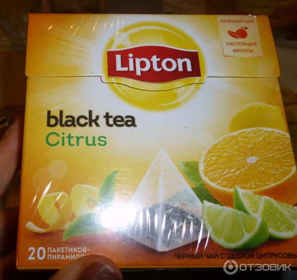 Чай черный Lipton Citrus фото