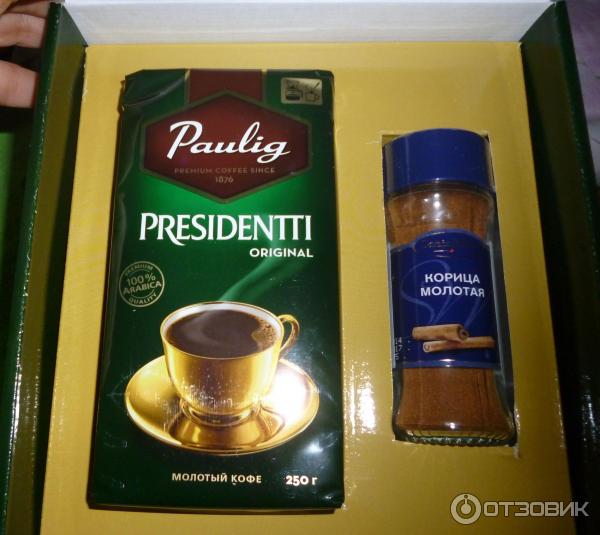 Кофе молотый Paulig Presidentti фото