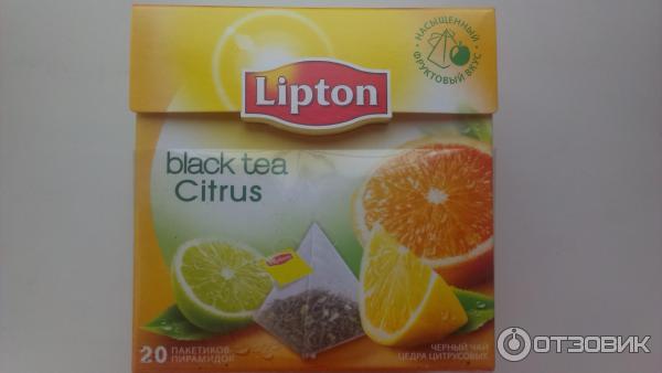 Чай черный Lipton Citrus фото