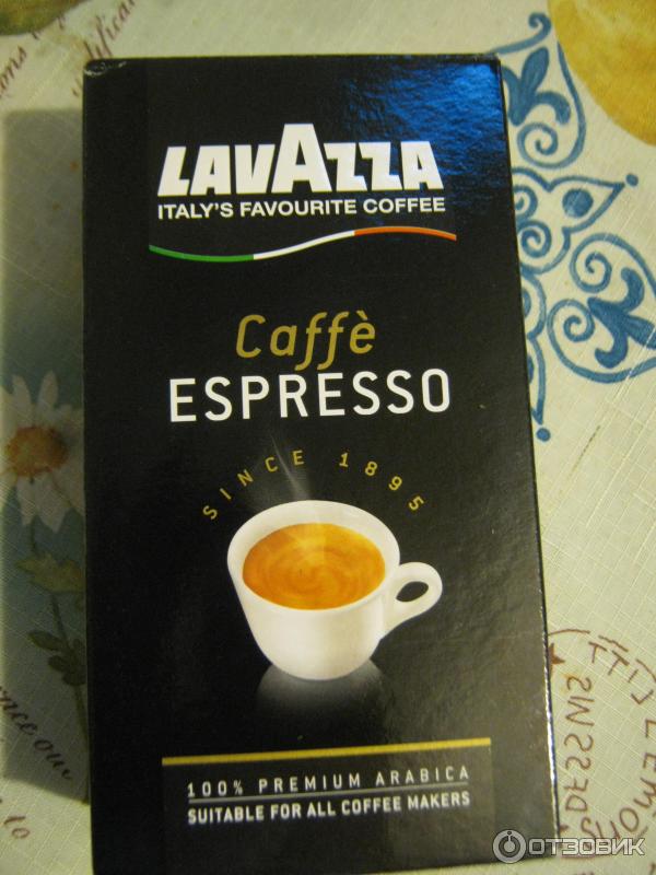 Кофе молотый Lavazza Espresso 100% арабика фото