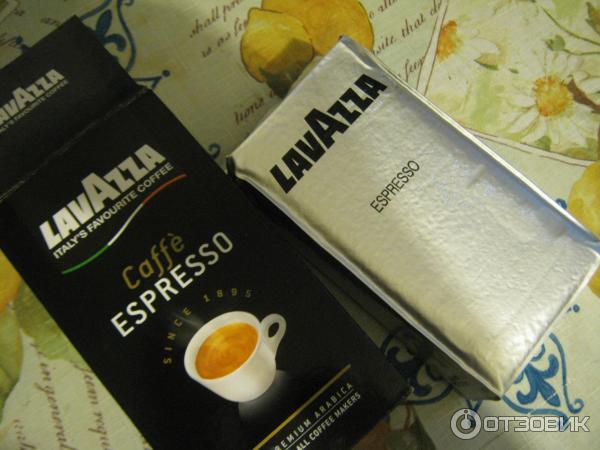 Кофе молотый Lavazza Espresso 100% арабика фото