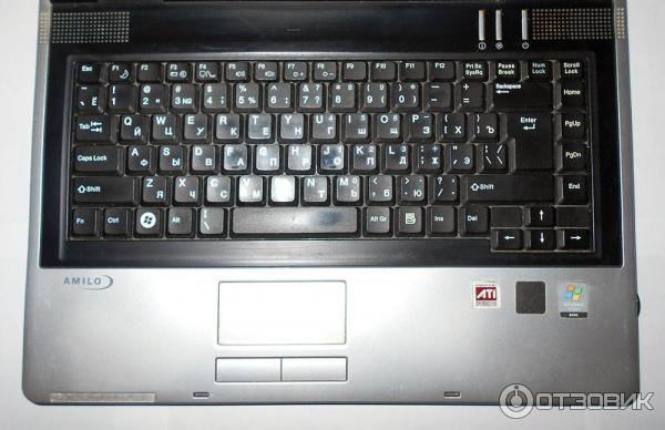Клавиатура и тачпад ноутбука Fujitsu-Siemens Amilo Pa 1510