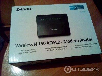 Wi-Fi роутер D-link Wireless n150 фото