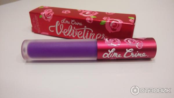 Матовая губная помада Lime Crime Velvetines фото