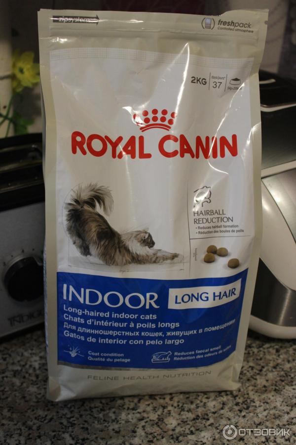 Корм для кошек Royal Canin Indoor Long Hair 36 days фото