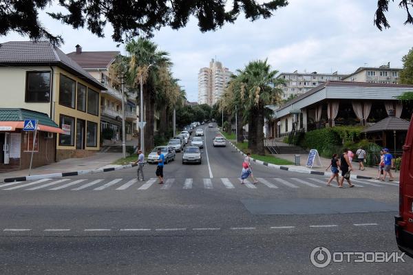 поселок Лазаревское перекресток Партизанская Павлова