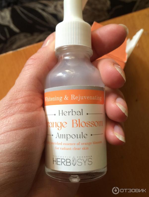 Сыворотка для лица Mizon Herbal orange blossom ampoule фото