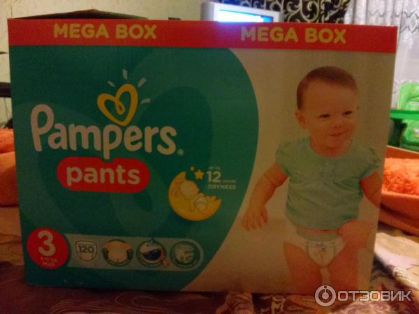 Подгузники-трусики Pampers Pants фото