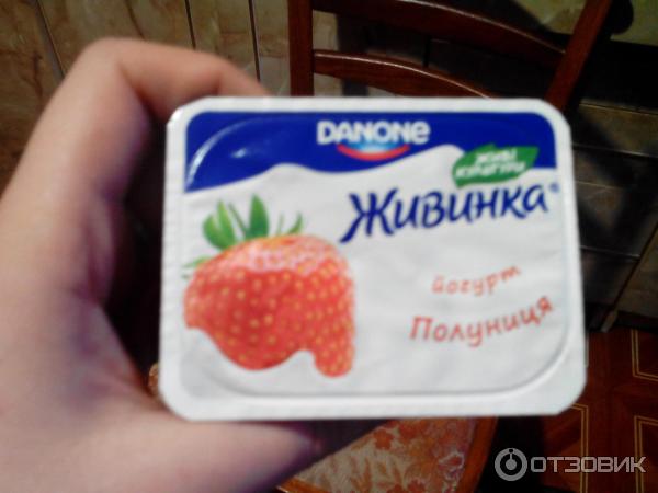 Йогурт Danone Живинка фото