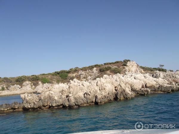 Прогулка на катере в бухту Клеопатры (Турция, Текирова) фото