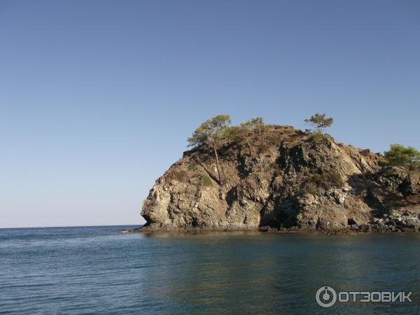 Прогулка на катере в бухту Клеопатры (Турция, Текирова) фото