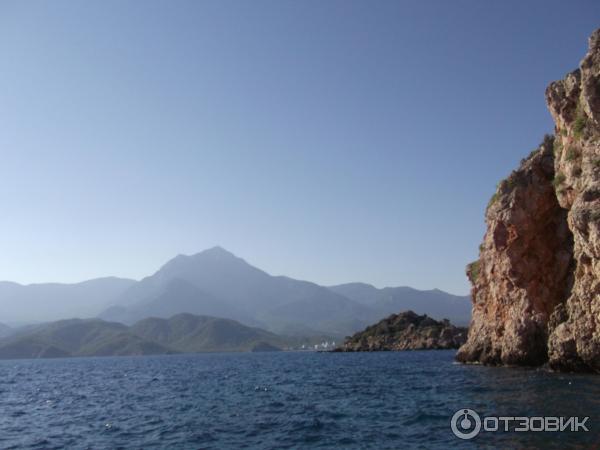 Прогулка на катере в бухту Клеопатры (Турция, Текирова) фото