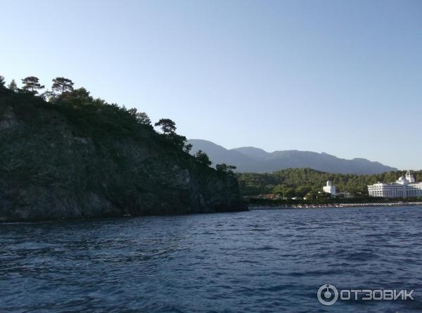 Прогулка на катере в бухту Клеопатры (Турция, Текирова) фото