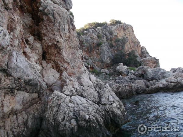 Прогулка на катере в бухту Клеопатры (Турция, Текирова) фото