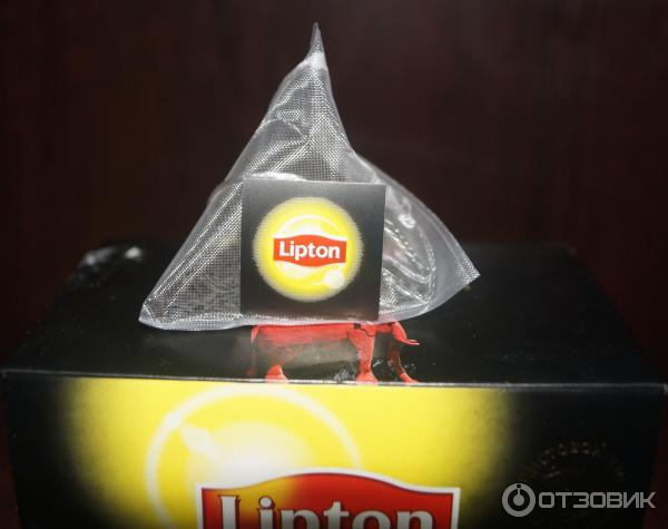 Чай черный байховый Lipton Mild Ceylon в пирамидках фото