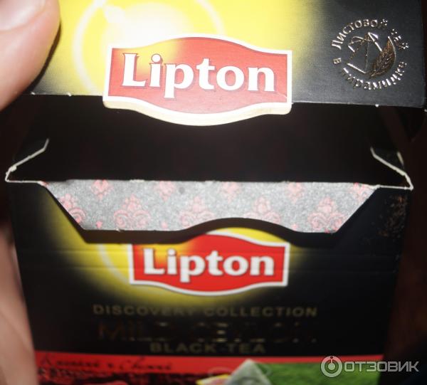 Чай черный байховый Lipton Mild Ceylon в пирамидках фото