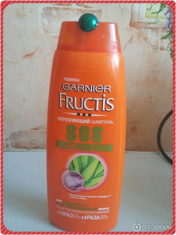 Шампунь Garnier Fructis SOS восстановление фото