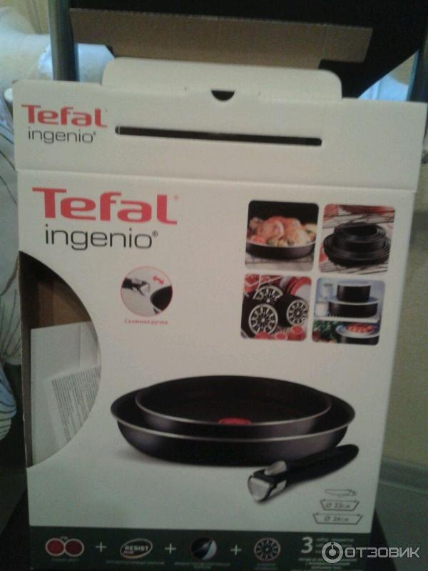 Сковорода Tefal Ingenio Black фото