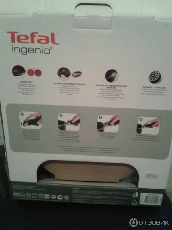 Сковорода Tefal Ingenio Black фото