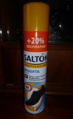 Водоотталкивающее средство Salton "Защита от воды для кожи и ткани" фото