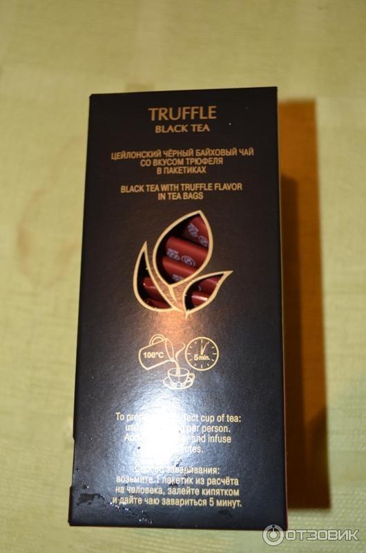 Чай черный Curtis Truffle Black Tea с зернами какао и ароматом трюфеля фото