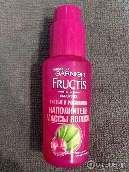 Сыворотка Густые и Роскошные Наполнитель Массы Волоса Garnier Fructis фото