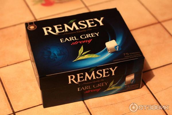 Черный чай REMSEY Earl Grey strong