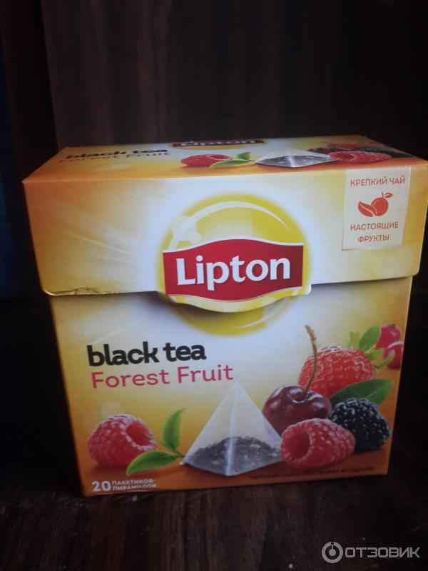 чай lipton forest fruit фото