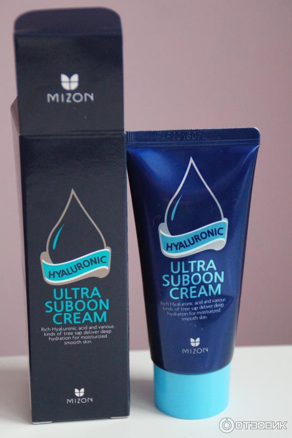 Крем для лица MIZON Hyaluronic Ultra Suboon Cream увляжняющий с гиалуроновой кислотой фото