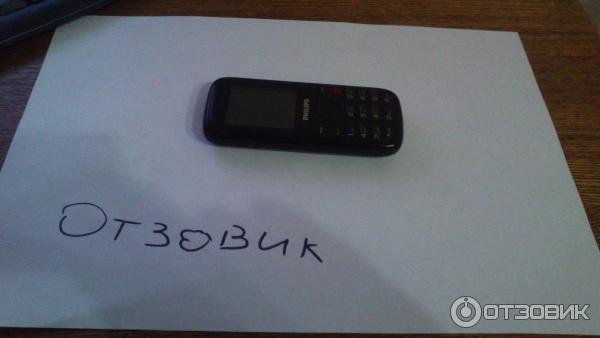 Мобильный телефон Philips E120 Black фото