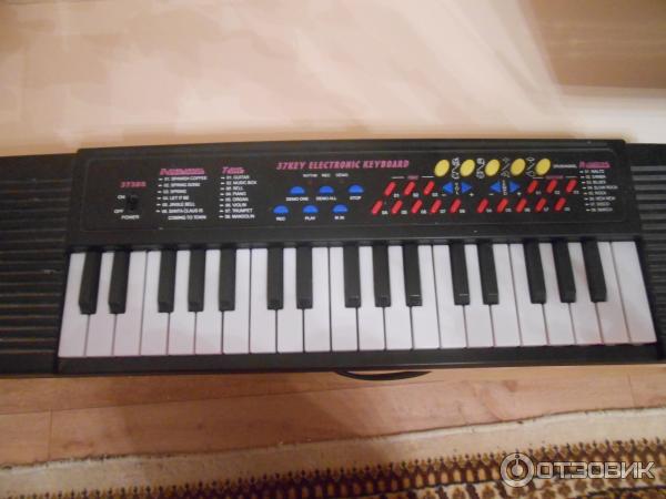 Детский синтезатор с микрофоном Electronic Keyboard SK-3738 фото