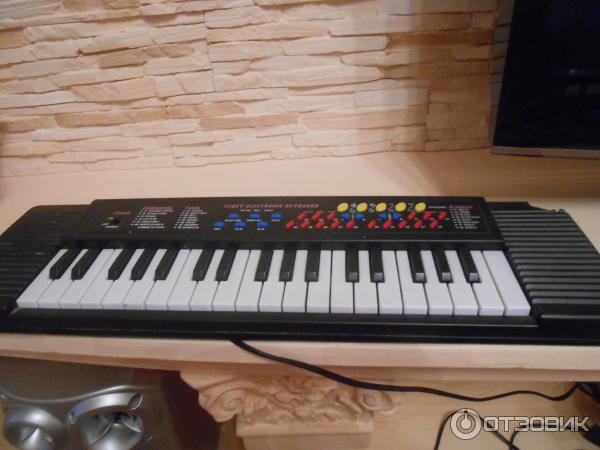 Детский синтезатор с микрофоном Electronic Keyboard SK-3738 фото