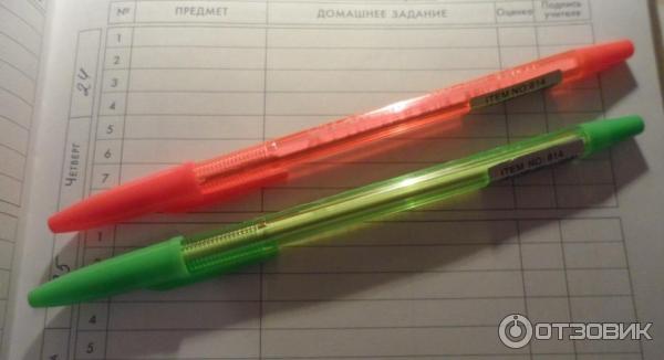 Ручка шариковая LANCER FLUO PEN-814 фото