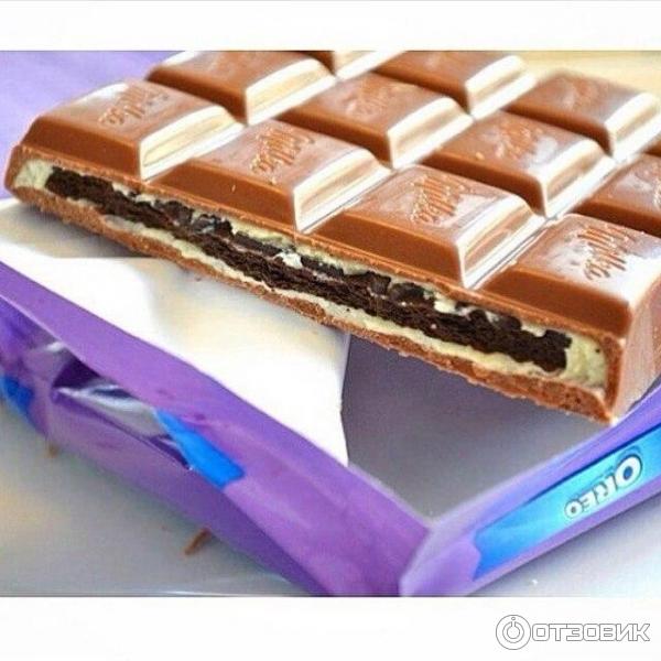 Шоколад Milka Oreo фото