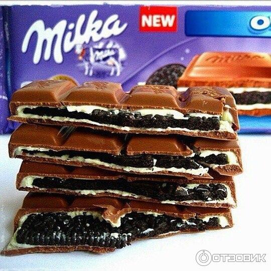 Шоколад Milka Oreo фото